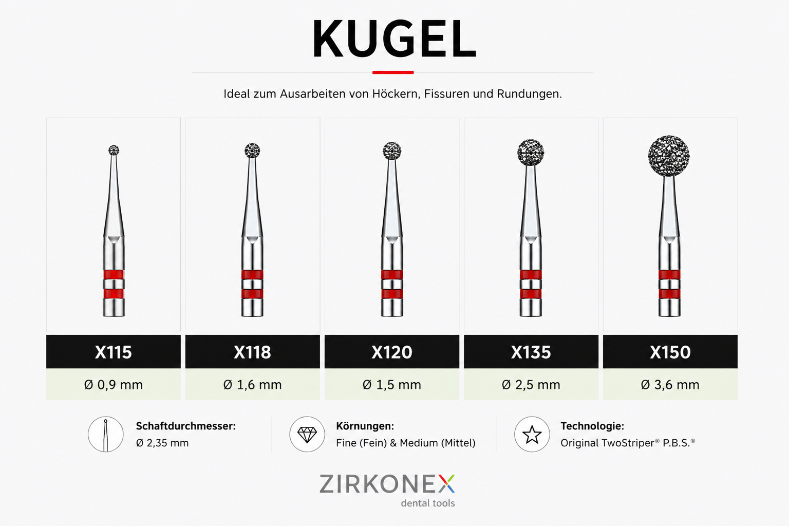 Two Striper Kegel Umgekehrt HP Kopie